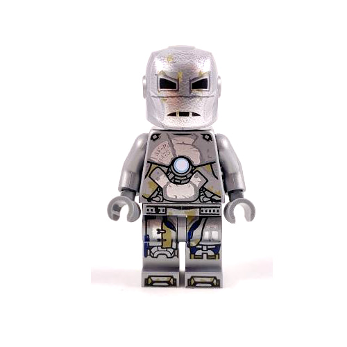 레고 피규어 슈퍼히어로 아이언맨 마크1 Iron Man Mark 1 Armor (Trans-Clear Head) 76125