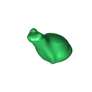 레고 부품 동물 작은 개구리 녹색 Green Frog 4157270