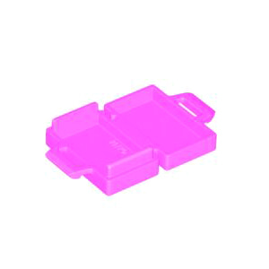 레고 부품 서류 가방 다크 핑크 Dark Pink Minifigure, Utensil Briefcase / Suitcase 6116295