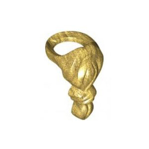 레고 부품 피규어 매듭 진 긴 수염 진주빛 골드 Pearl Gold Minifigure, Beard, Long with Knot 6236930