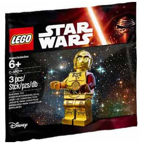 5002948 레고 스타워즈 쓰리피오 폴리백 C-3PO polybag