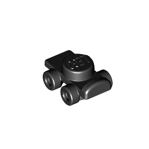 레고 부품 롤러 스케이트 검정색 Black Minifigure, Footgear Roller Skate 6088585