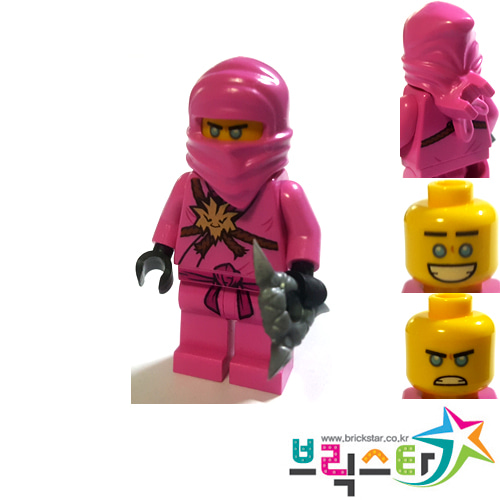 [닌자고카드랜덤증정]레고 피규어 닌자고 아바타 핑크 쟌 Zane - Avatar Pink Zane 71708
