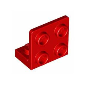 레고 부품 브라킷 역경사 빨간색 Red Bracket 1 x 2 - 2 x 2 Inverted 6001806