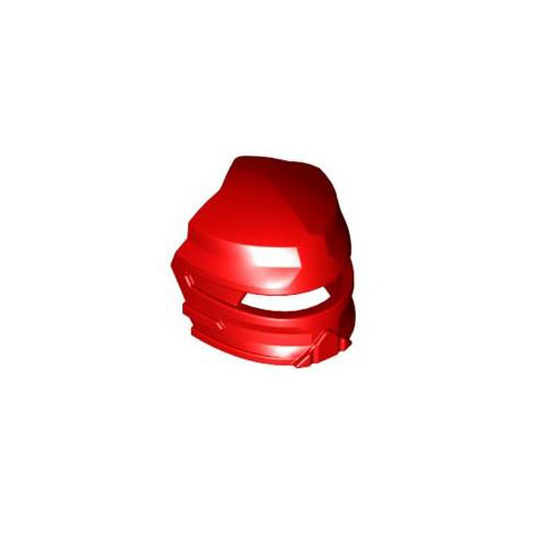 [특가할인SALE]레고 부품 바이져 빨간색 Red Minifigure, Visor Fanciful for Santis 4223091