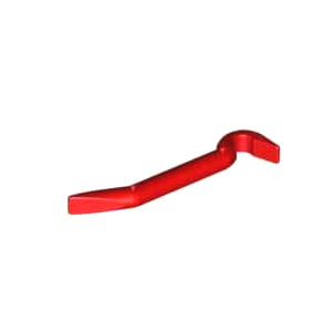 레고 부품 공구 쇠지렛대 빨간색 Red Minifigure, Utensil Tool Crowbar 4599453