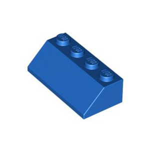 레고 부품 경사 슬로프 파란색 Blue Slope 45 2 x 4 4107437