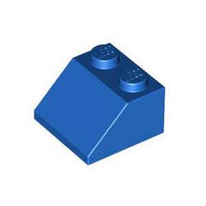 레고 부품 경사 슬로프 파란색 Blue Slope 45 2 x 2 303923