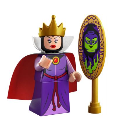 [특가할인SALE]레고 피규어 100주년 디즈니 3탄 여왕 coldis100 The Queen , Disney 100 71038 (Complete Set with Stand and Accessories)[포장윗면살짝개봉]