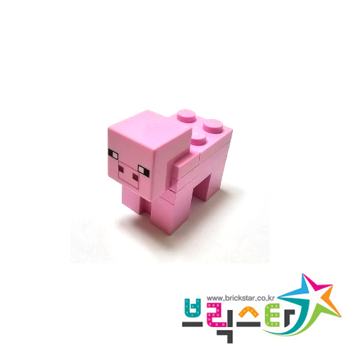 레고 피규어 마인크래프트 돼지 Minecraft Pig조립 완성품 6 Pcs