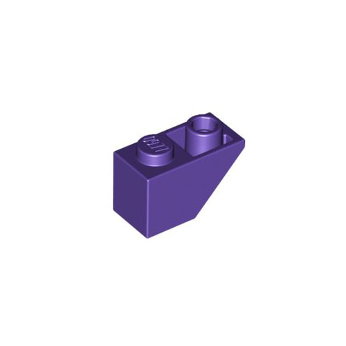 레고 부품 역경사 슬로프 다크 퍼플 Dark Purple Slope, Inverted 45 2 x 1 4656081