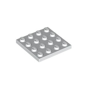 레고 부품 플레이트 흰색 White Plate 4 x 4 4243812