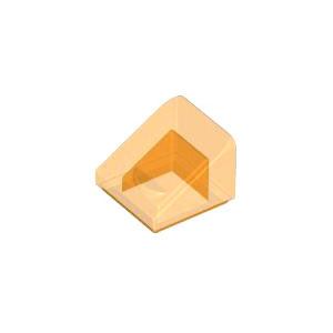 레고 부품 경사 슬로프 투명 오렌지 Trans-Orange Slope 30 1 x 1 x 2/3 4244369
