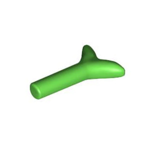 레고 부품 식물 꼬다리 밝은 녹색 Bright Green Carrot Top / Twig 4119479