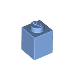 레고 부품 브릭 블럭 미디엄 블루 Medium Blue Brick 1 x 1 4179830