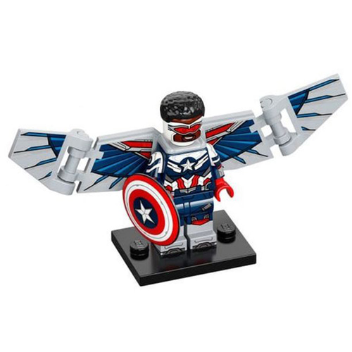 레고 피규어 마블 스튜디오 캡틴 아메리카 팔콘 Captain America (Complete Set with Stand and Accessories) 71031[포장윗면살짝개봉]